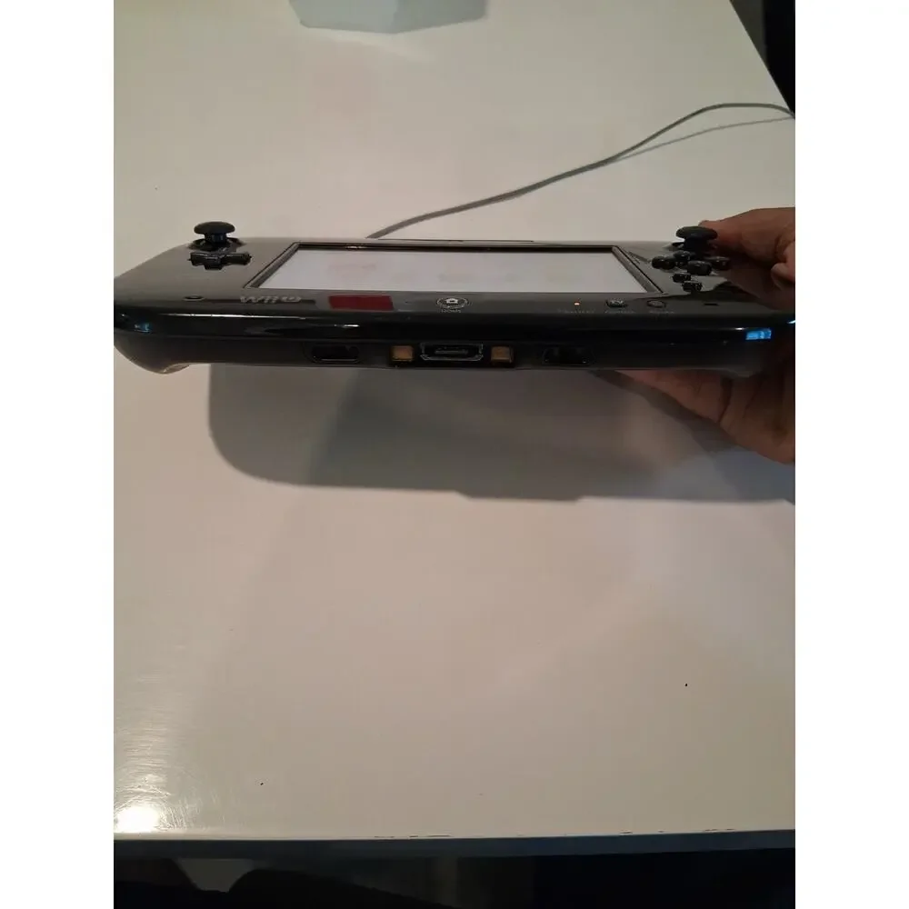 Official Nintendo Wii U GamePad Black WUP-010 w/ Charger - TESTED (Gamepad Only,